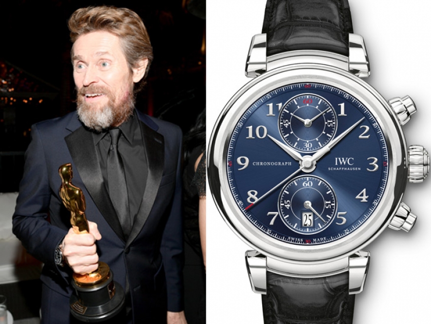 Los relojes de IWC brillaron en los premios Oscar 2018