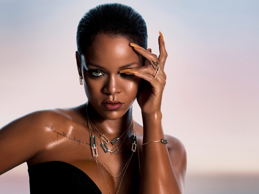 Chopard y Rihanna crearon juntos una exclusiva colección de joyas