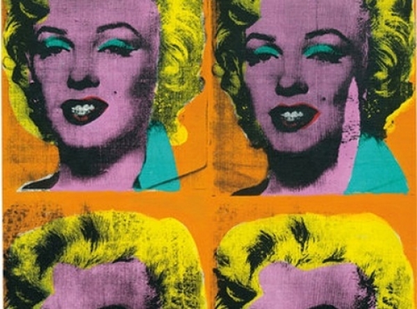 El millonario cuadro &quot;Four Marilyns&quot; de Andy Warhol