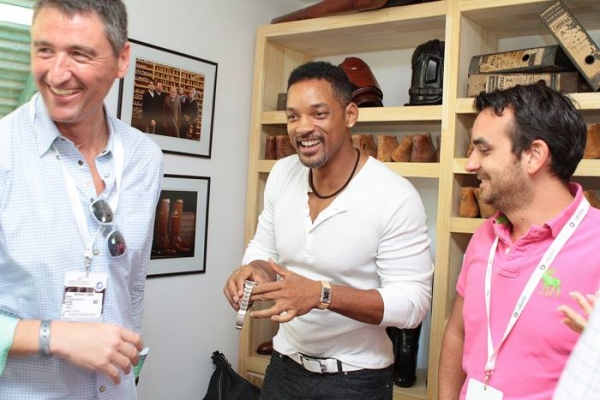 Will Smith visitó a Jaeger-LeCoultre