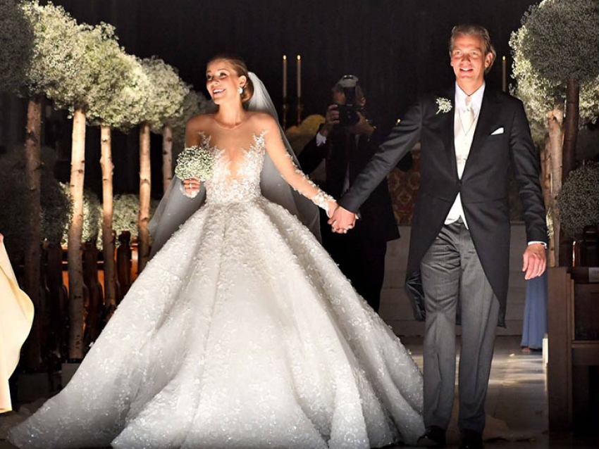 Un vestido de novia de $800.000 euros