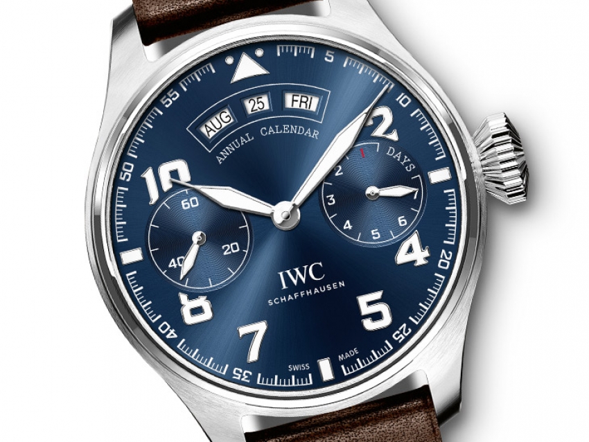 Subastaron un IWC Big Pilot’s Watch Annual Calendar Edition “Le Petit Prince”