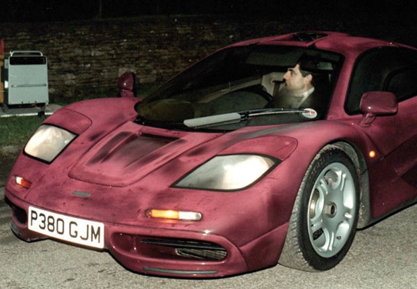 Rowan Atkinson reparó su McLaren F1