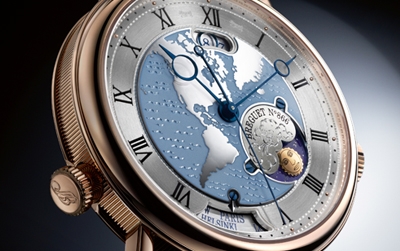 Close Up al Breguet Classique Hora Mundi