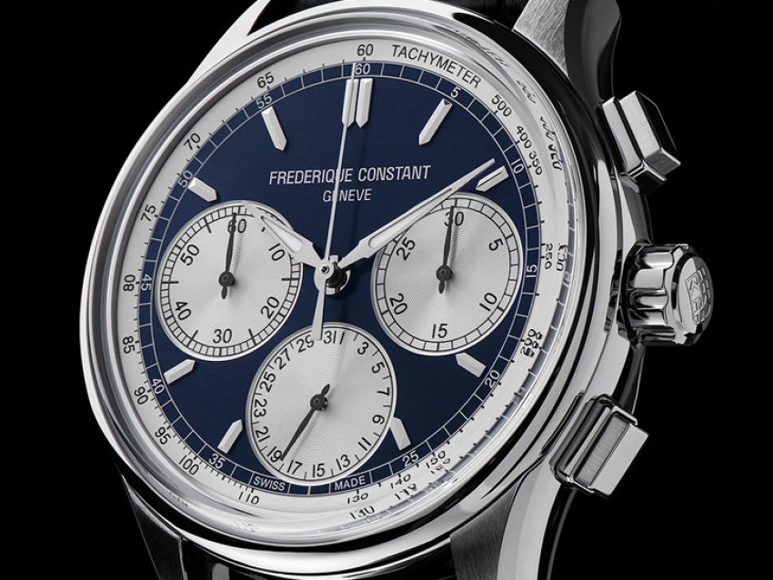 Frederique Constant suma nuevas versiones del Flyback Chronograph Manufacture