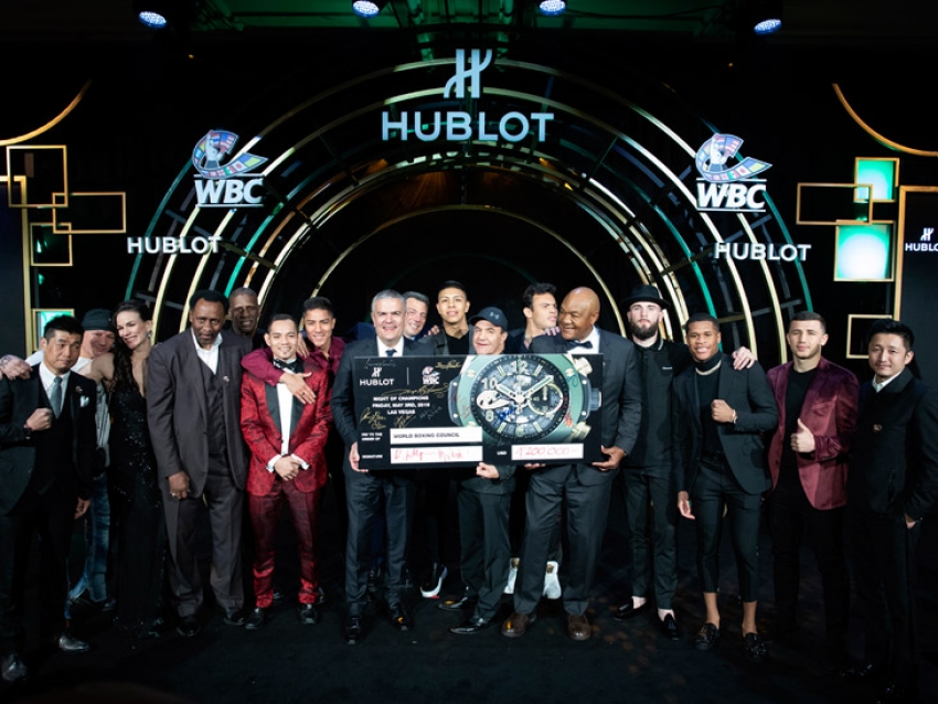 Hublot y las leyendas del box unidos por el lujo y la solidaridad