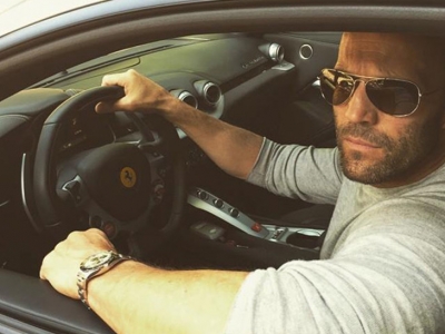 Jason Statham compró una increíble Ferrari F12 Berlinetta