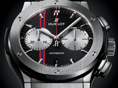 Hublot presentó un reloj dedicado al Club Atlético San Lorenzo de Almagro