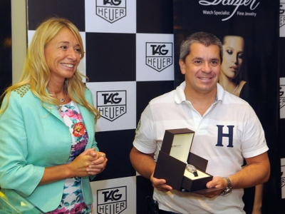 Norberto Fontana premiado por TAG Heuer