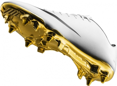 Los botines Nike dorados de Cristiano Ronaldo