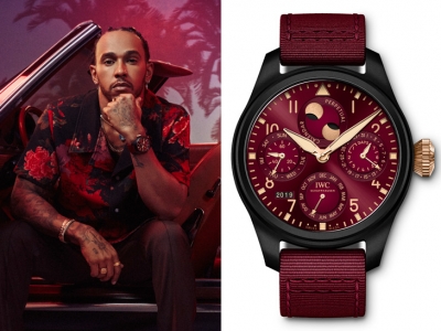 IWC presenta un nuevo reloj dedicado a Lewis Hamilton