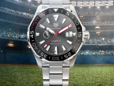 Tag Heuer lanzó el Aquaracer 300M Ceramic Match Timer Premier League