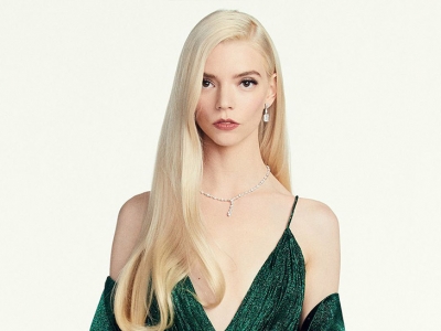 El deslumbrante look de Anya Taylor-Joy en los Globos de Oro 2021