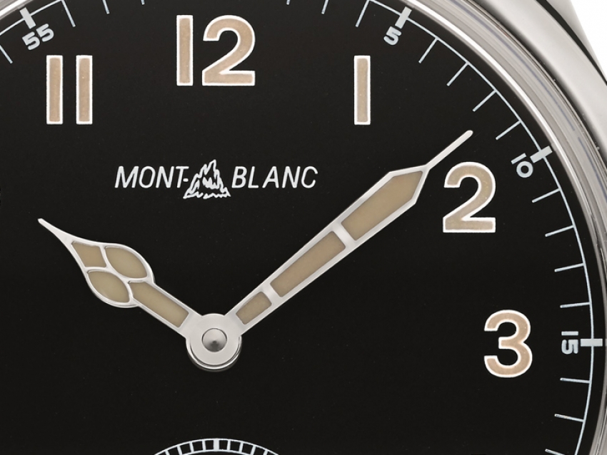 El refinado Montblanc 1858 Manual Small Second