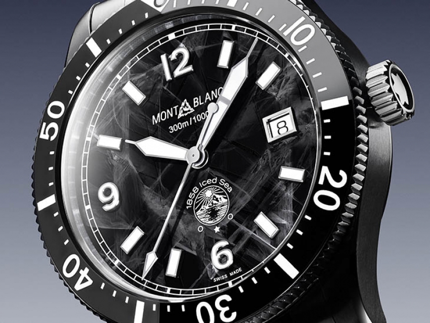 Watches &amp; Wonders 2022: Montblanc 1858 Iced Sea con fecha automática