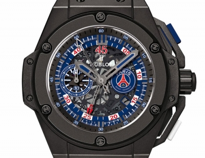 Hublot presentó su reloj dedicado al Paris Saint Germain FC