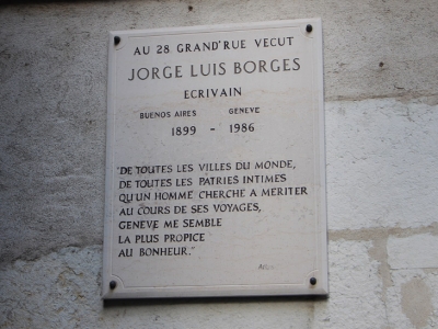 Tras los pasos de Borges en Ginebra