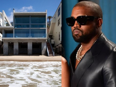 Kanye West desembolsa U$ 57.000.000 por una casa en Malibu