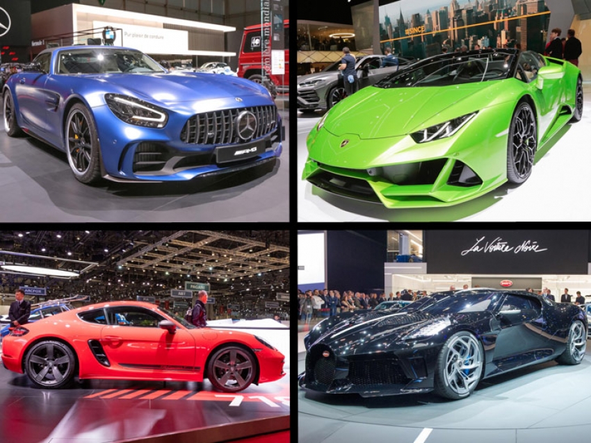 Los mejores superautos del Salón de Ginebra 2019