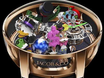El maravilloso reloj Jacob &amp; Co. Astronomia Alec Monopoly