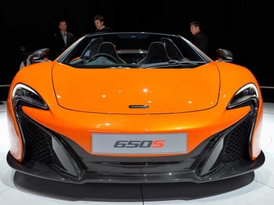 El flamante McLaren 650S Spyder