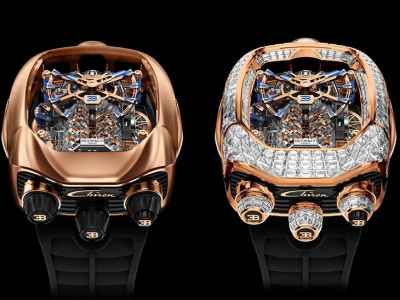 Jacob &amp; Co. presenta sus nuevas versiones del Bugatti Chiron Tourbillon