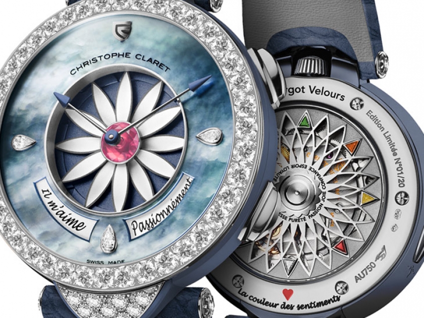 Christophe Claret seduce con el Margot Velours