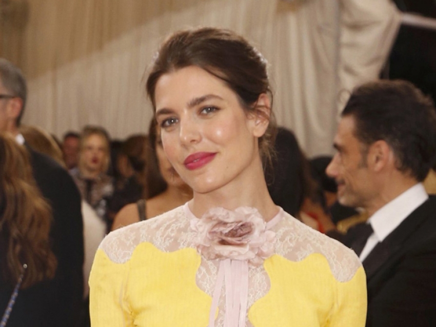 Charlotte Casiraghi con joyas de Montblanc en la gala del Met 2016