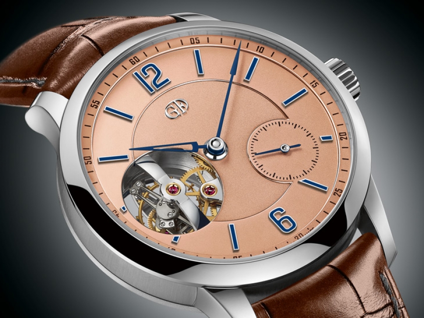 Greubel Forsey presenta el nuevo Tourbillon 24 Secondes Vision en platino con dial salmón