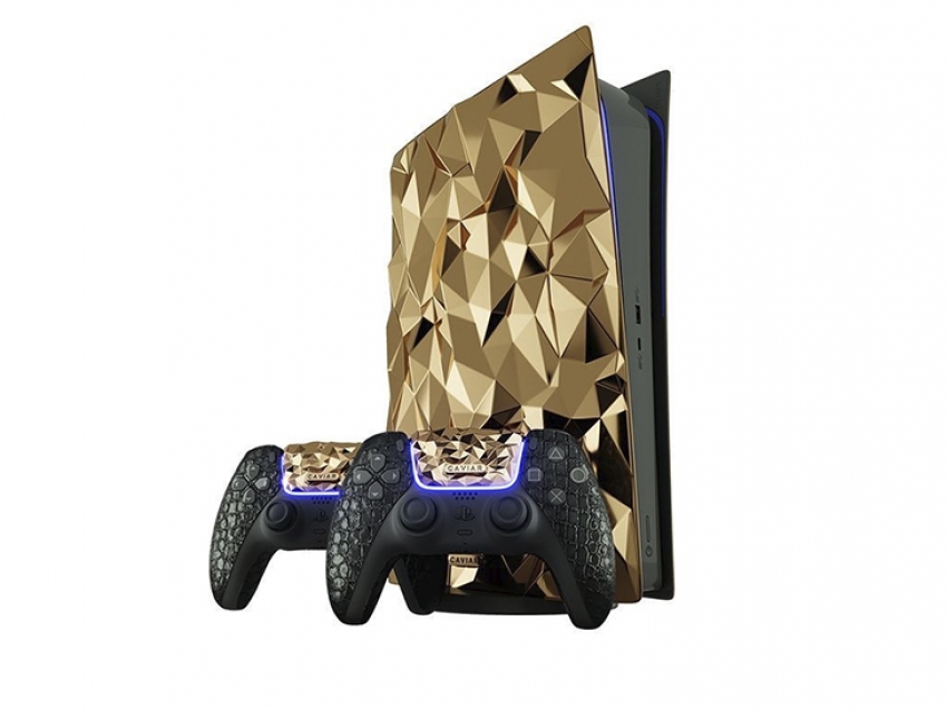 Así es la lujosa Playstation 5 de oro más cara del mundo