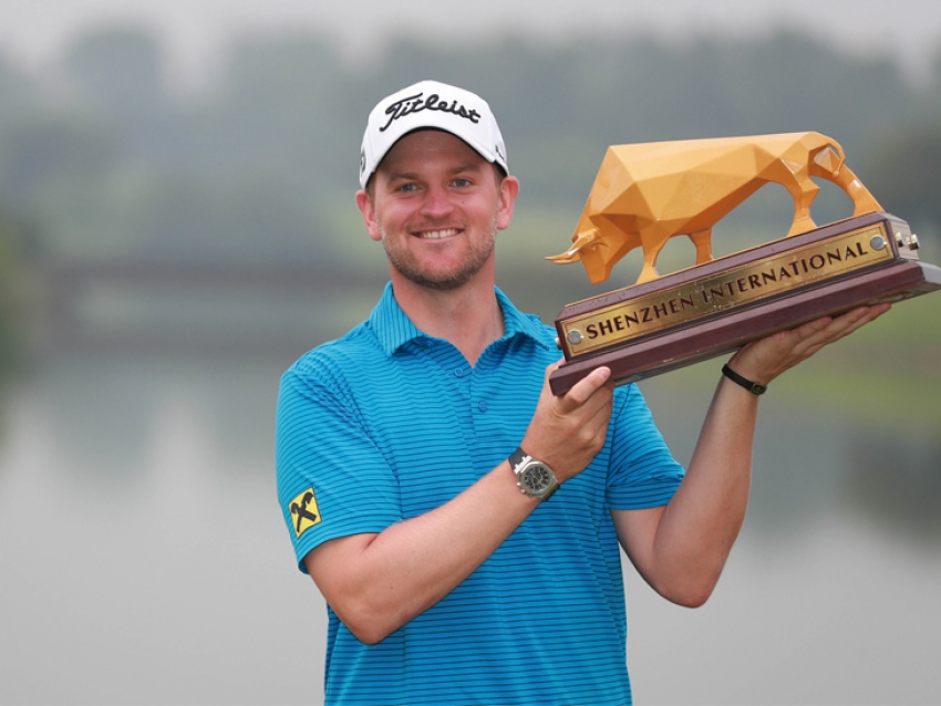 El embajador de Audemars Piguet Bernd Wiesberger ganó el torneo de Shenzhen