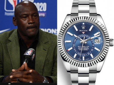 El espectacular Rolex Sky-Dweller de Michael Jordan