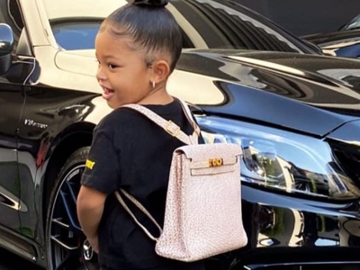 La exclusiva mochila Hermés de Stormi Jenner