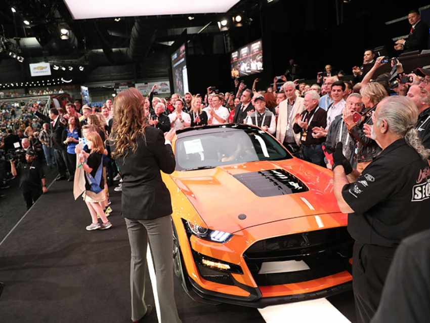 Venden el primer Ford Mustang Shelby GT500 por US$ 1 millón de dólares