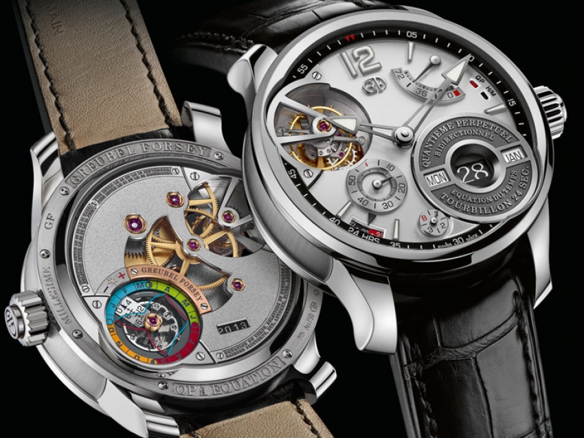 Greubel Forsey presenta el magnífico The QP à Équation en el SIAR