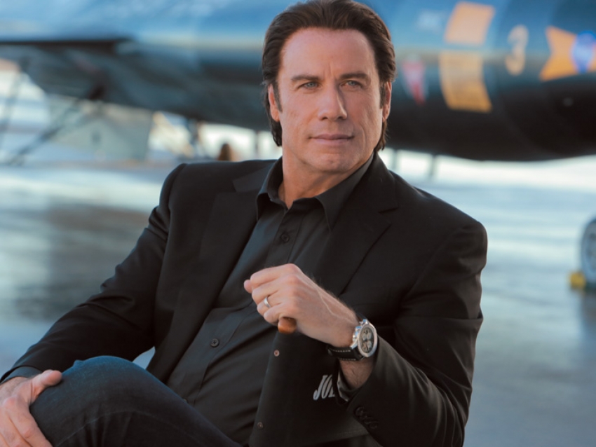 John Travolta y el North American X-15 con Breitling