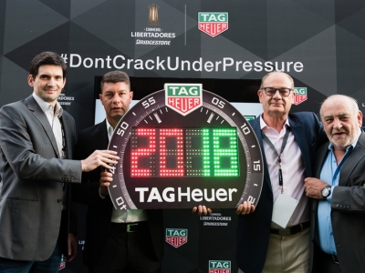 TAG Heuer es el nuevo Cronometrador y Reloj Oficial de la Copa Libertadores