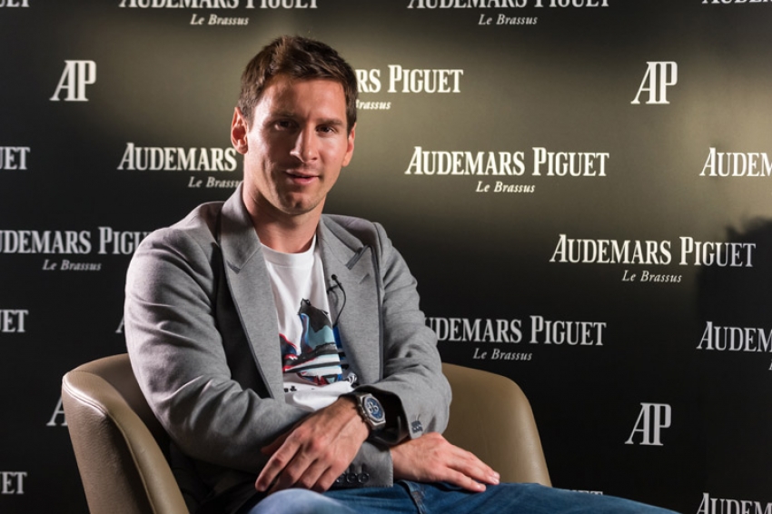 Audemars Piguet recibió a Leo Messi en Le Brassus