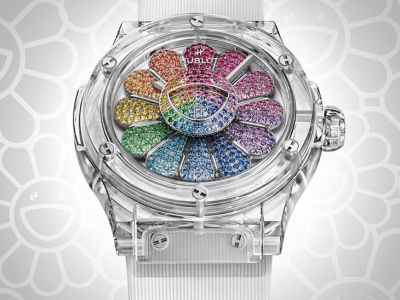 Hublot y su colorido Classic Fusion Takashi Murakami Sapphire Rainbow