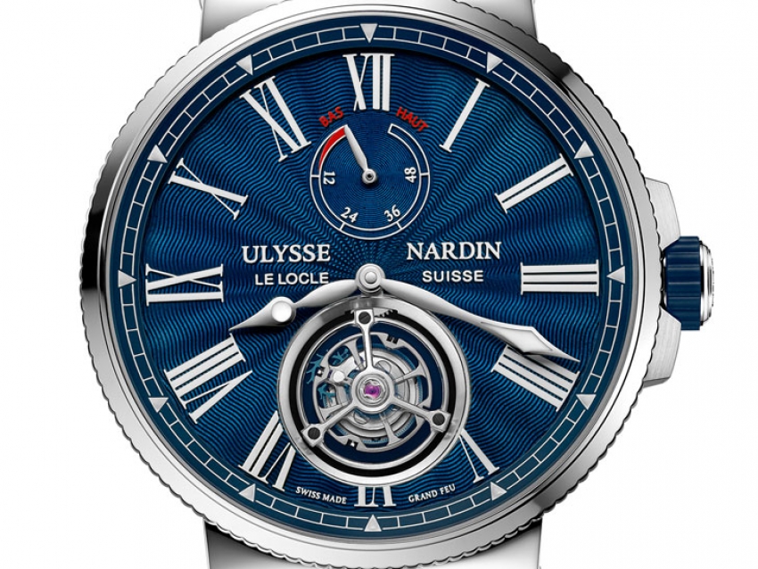 Pre-SIHH 2018: Ulysse Nardin Marine Tourbillon Blue Grand Feu