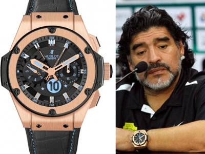 El reloj que le habrían robado a Maradona