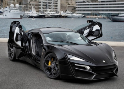 El futurista y poderoso Lykan Hypersport