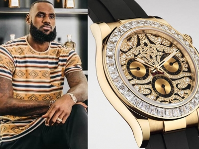 Este es el increíble Rolex Oyster Perpetual Cosmograph Daytona de LeBron James