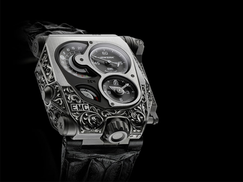 El asombroso Urwerk EMC Pistol