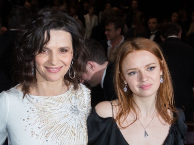 Chopard brilló junto a Juliette Binoche y Sara Forestier en los premios César