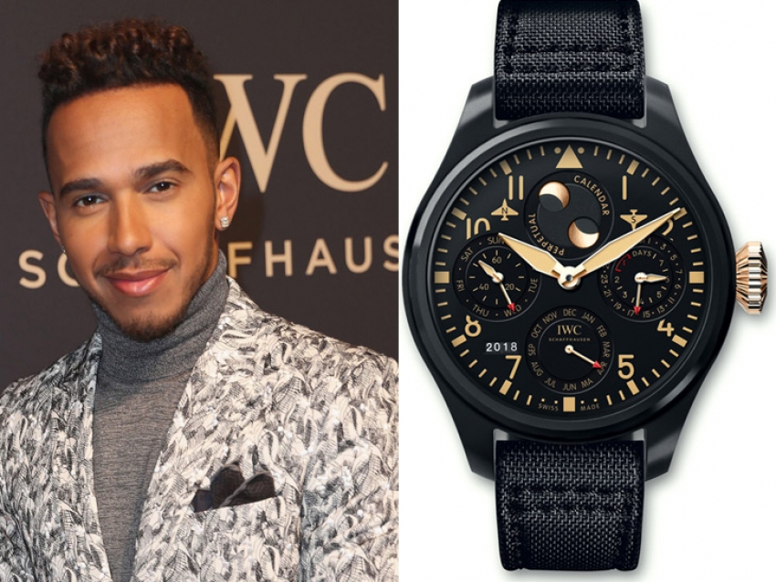 El reloj único que IWC creó para Lewis Hamilton