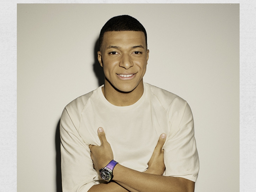 Hublot y Kylian Mbappé lanza una nueva campaña