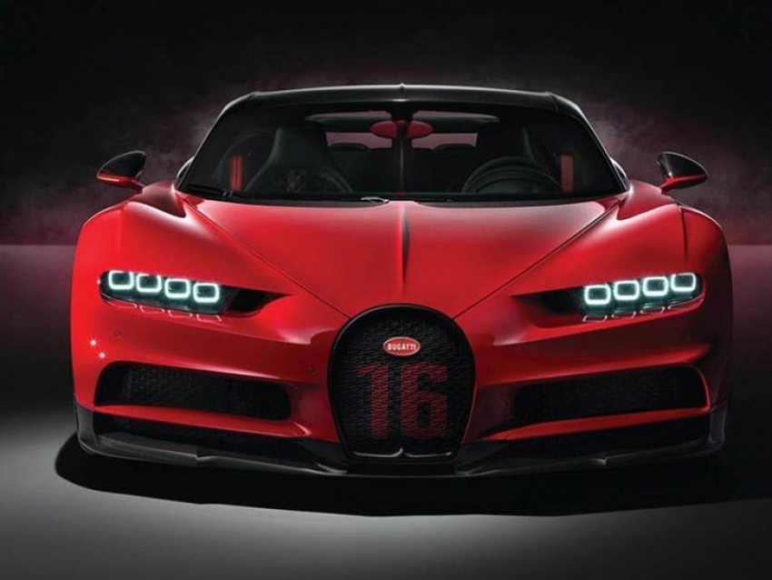 El ultradeportivo Bugatti Chiron Sport