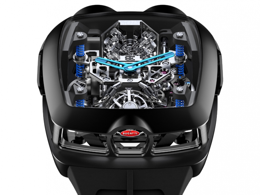 Jacob &amp; Co. y Bugatti presentan su fantástico reloj Chiron Tourbillon