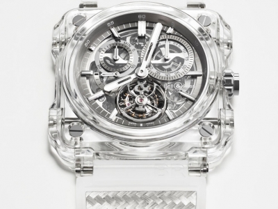 El asombroso Bell &amp; Ross BR-X1 Chronograph Tourbillon Sapphire